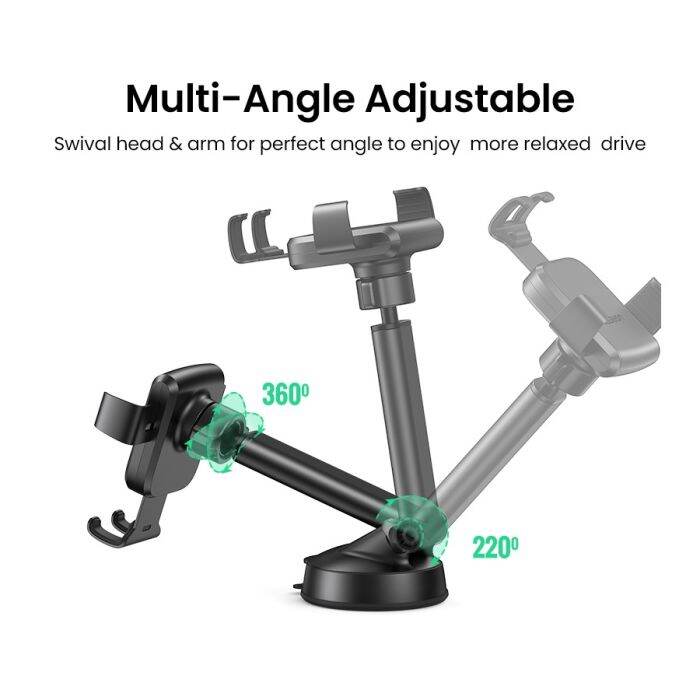 Picture of Ugreen LP200 Gravity Car Phone Holder With Suction Cup