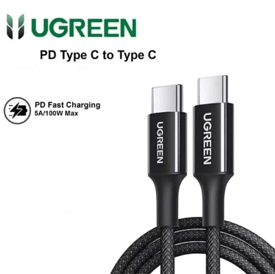 Picture of UGREEN L502 USB-C to USB-C PD 100W 5A Fast Charging Braided Cable