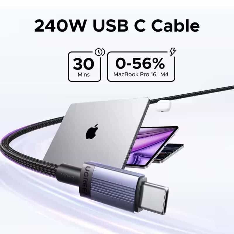 Picture of UGREEN L532 240W USB-C to USB-C PD Fast Charging Cable – 1M