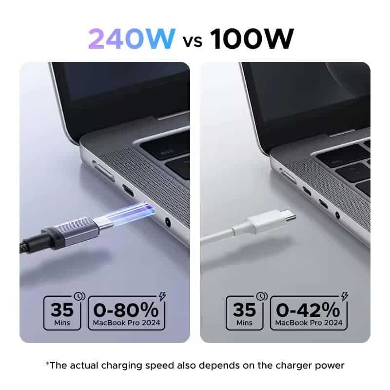 Picture of UGREEN L532 240W USB-C to USB-C PD Fast Charging Cable – 1M