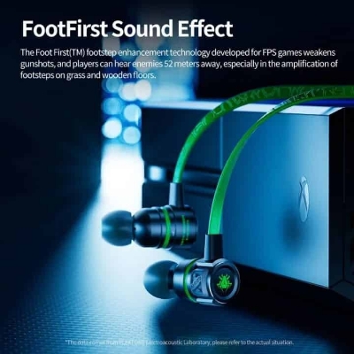 Picture of Plextone G20 Mark Custom Tracker E-Sport Driver Footfirst Sound Effect Gaming Earphone