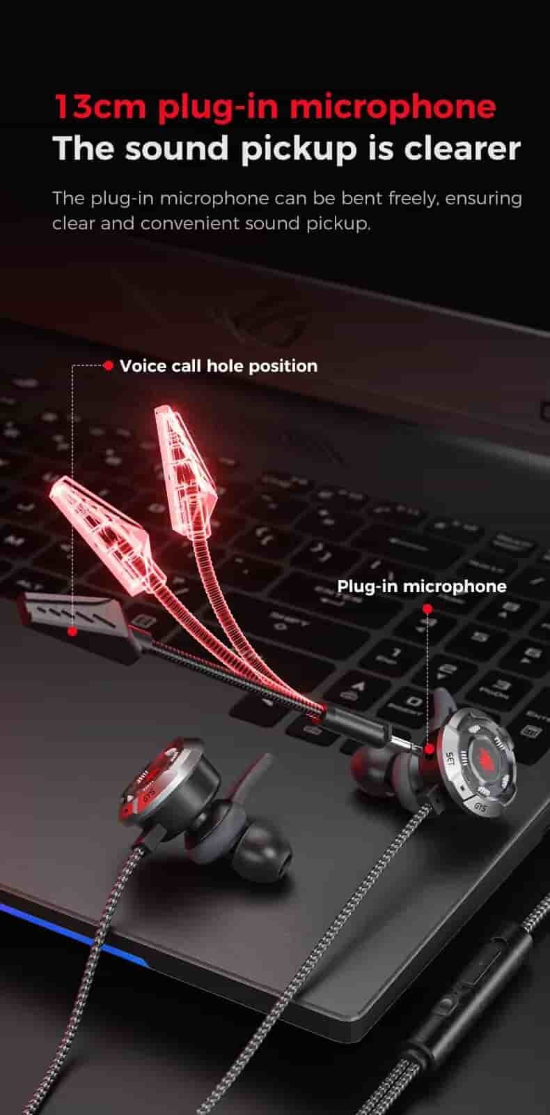 Picture of Plextone RX3 Gen2 High Benchmark Type c Gaming Earphones