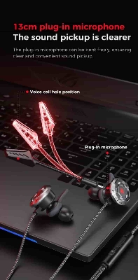 Picture of Plextone RX3 Gen2 High Benchmark Type c Gaming Earphones