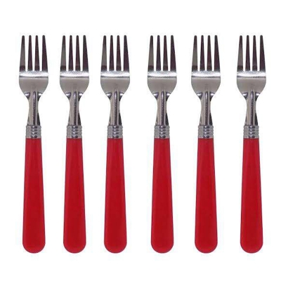 Picture of Kata Spoon Set for Dinning Table, Spoon for Eating, Spoon Set with Plastic Handle 6 pcs - Kitchen Accessories