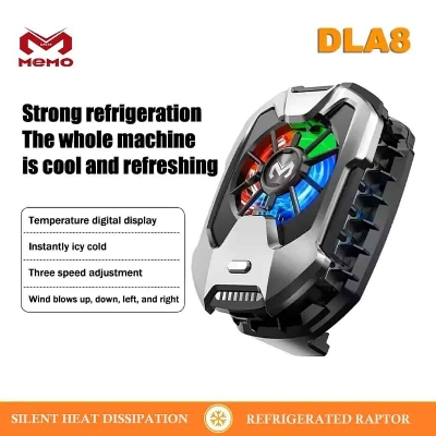 Picture of MEMO DLA8 Mobile Phone Cooler The Real-World Performance of a Semiconductor Cooling Fan