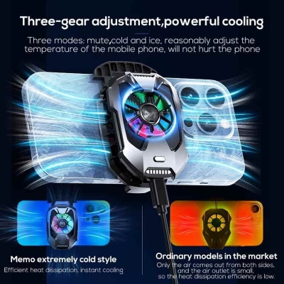 Picture of MEMO DLA8 Mobile Phone Cooler The Real-World Performance of a Semiconductor Cooling Fan