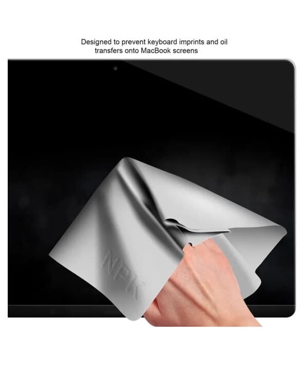 Picture of NPK MacBook Dedicated Keyboard Blanket & Cleaning Cloth for MacBook Pro 13/14/15/16 Inch