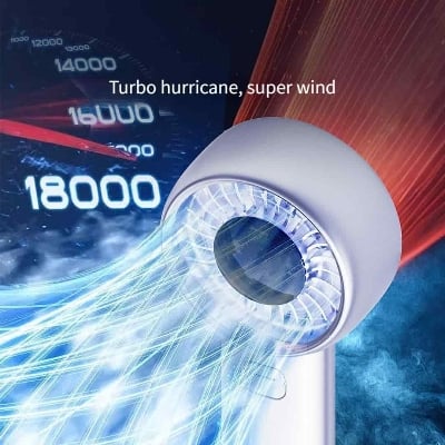Picture of XIaomi Qualitell Y4 Digital Handheld Fan – 3600mAh Battery
