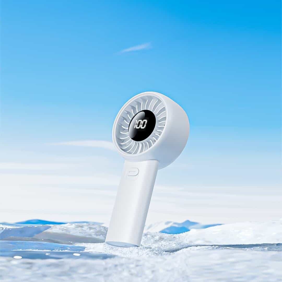 Picture of XIaomi Qualitell Y4 Digital Handheld Fan – 3600mAh Battery