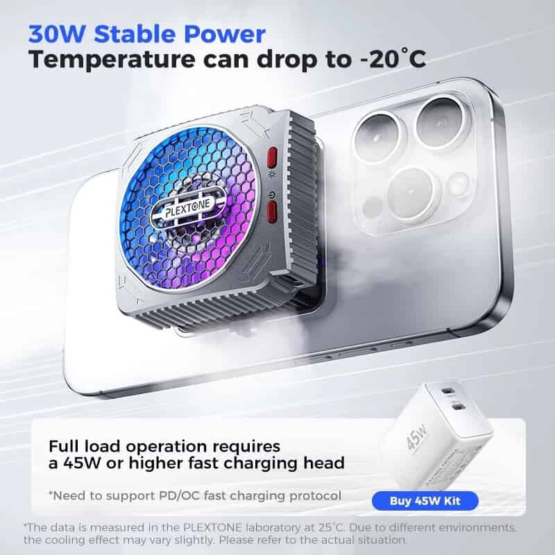 Picture of Plextone MX2 27W Magnetic/back Clip Phone Cooler