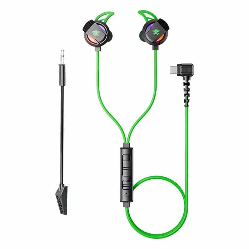 Picture of Plextone RX3 Plus Type C RGB Gaming Earphones Bass Wired In-Ear Headset with Dual Mic