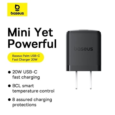 Picture of Baseus EnerFill FN22 20W Adapter with Type-C to Lightning Cable