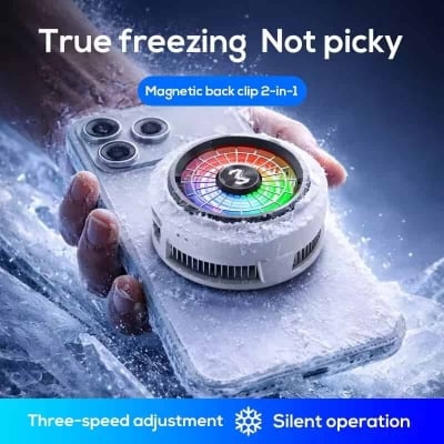 Picture of MEMO CX20 Fast Cooling Magnetic/Clip Phone Cooler Radiator