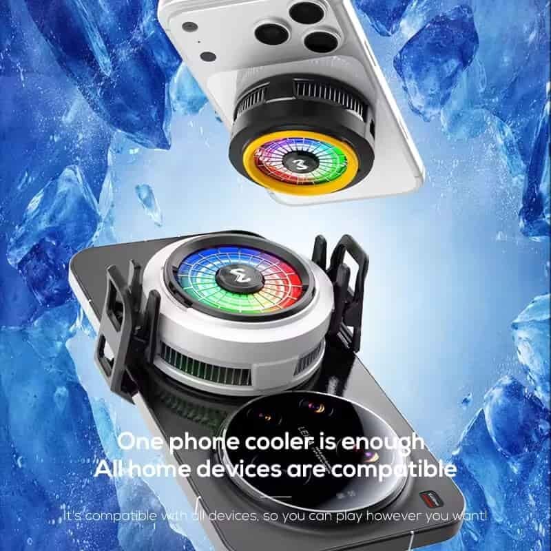 Picture of MEMO CX20 Fast Cooling Magnetic/Clip Phone Cooler Radiator