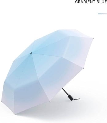 Picture of RISETIME RU3011102 Three Fold Gradient Sun Umbrella – Blue