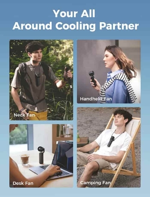 Picture of Aecooly Air Gimbal PF04 Portable Handheld Turbo Fan – 3500mAh Battery