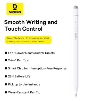 Picture of Baseus Wise Writing HN1 2-in-1 Stylus Pen For Huawei Xiaomi Redmi Tablet Universal Pen
