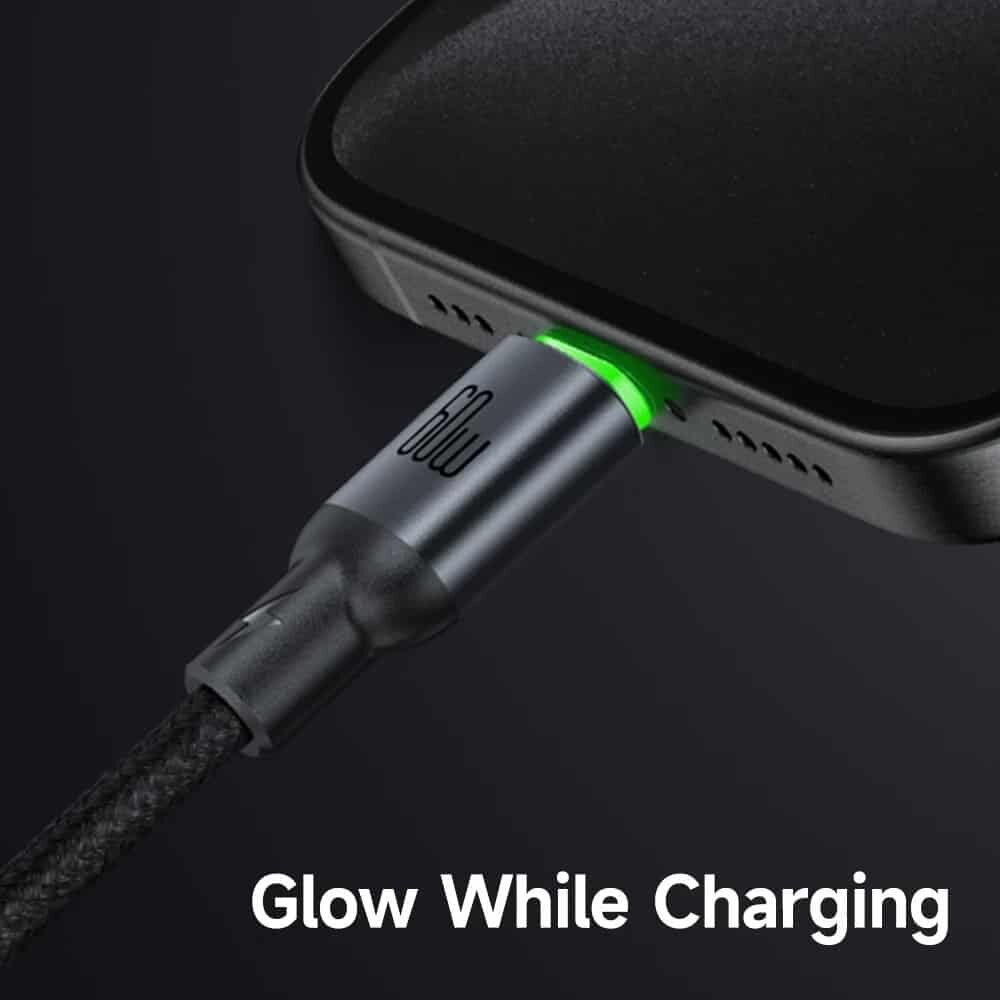 Picture of Mcdodo CA-687 Charger Cable 1M/2M/3M 60W Type C to Type C PD Fast Charging For Macbook, 17 Pro Max 16 15 All Type C Phone