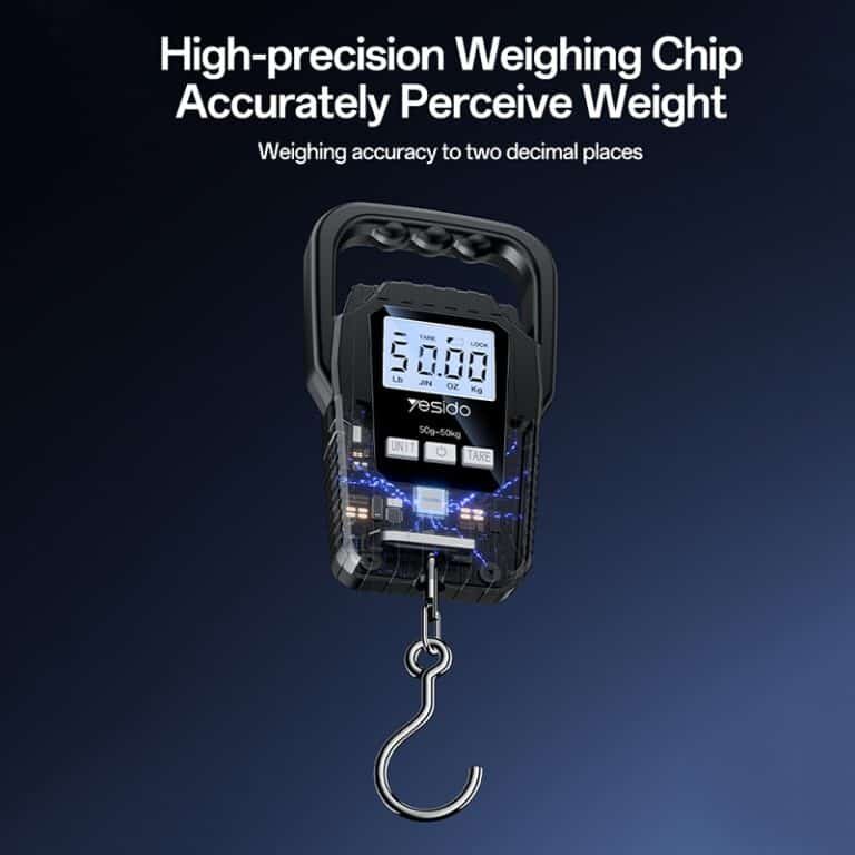 Picture of Yesido MG44 High Precision Multi-Unit Digital Luggage Scale – 50KG With LED Display