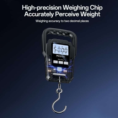 Picture of Yesido MG44 High Precision Multi-Unit Digital Luggage Scale – 50KG With LED Display