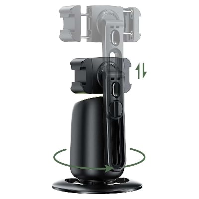 Picture of Acefast Deskpro E44 Smart AI Phone Holder Face Tracking & 360° Rotation Mode