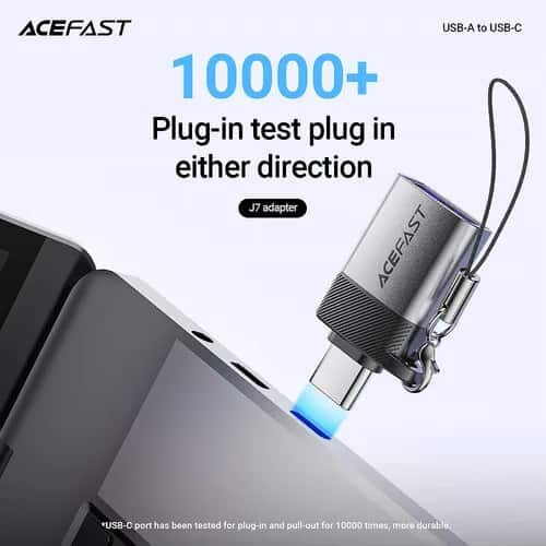Picture of Acefast J7  USB-A to USB-C OTG Adapter USB3.0 Supports 10Gbps