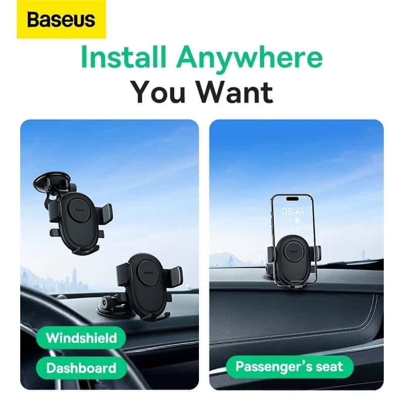 Picture of Baseus UltraControl Lite Series Car Holder Clamp Type Car Holder