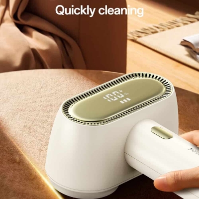 Picture of YESIDO EC20 Dual Head Fabric Shaver with LED Display 12 Blades Lint Remover
