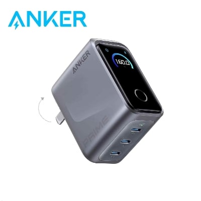 Picture of Anker A2687 Prime Charger (160W, 3 Ports, Smart Display)