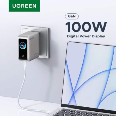 Picture of UGREEN X773 Nexode Pro 100W 5-Port Smart Display GaN Charger