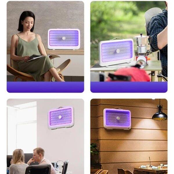 Picture of Xiaomi Qualitell K6 Rechargeable Mosquito Killer Lamp 3500V Electric UV 2000mAh