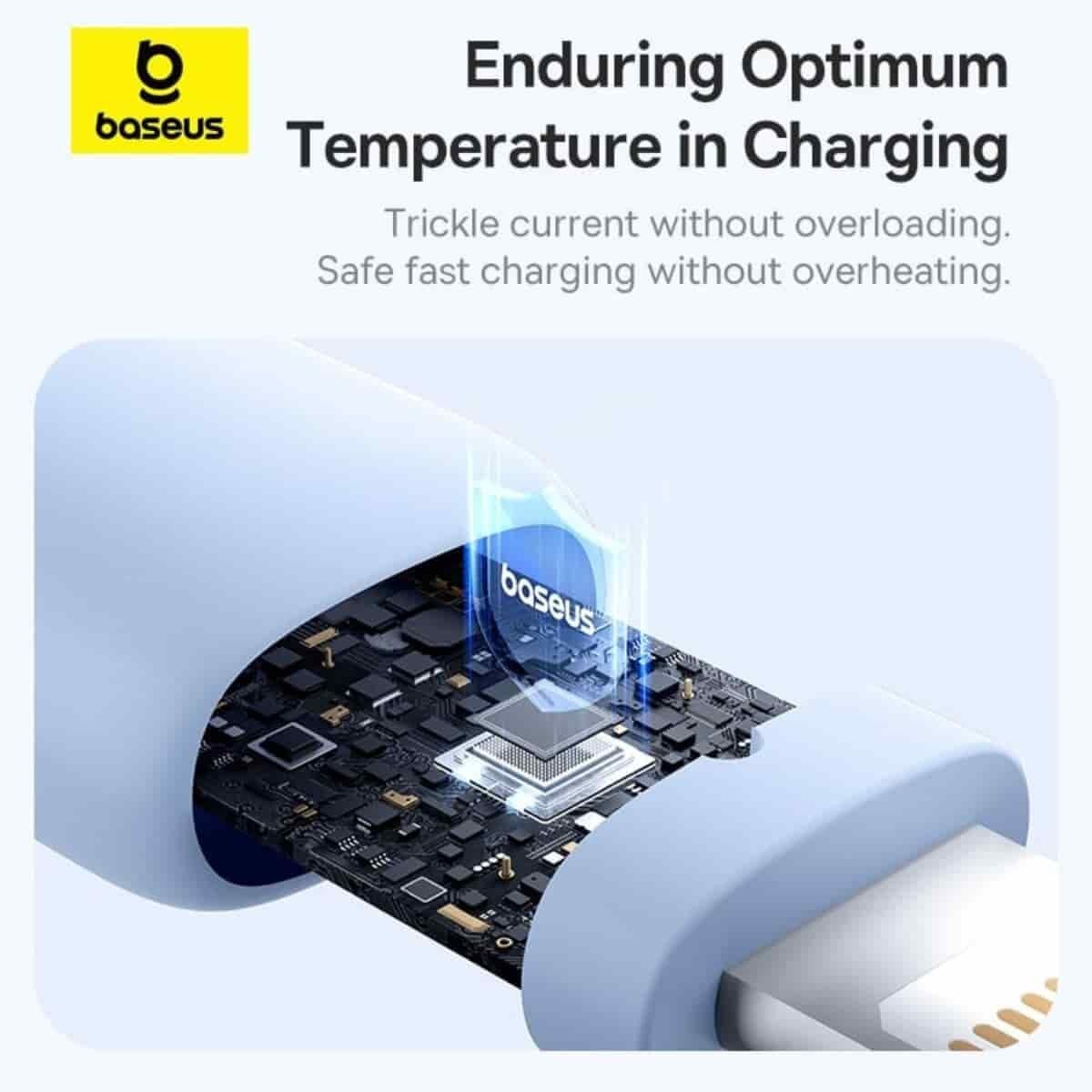 Picture of Baseus Silky 20W Soft and Flexible With Ultra Fast Charging USB-C to iPhone