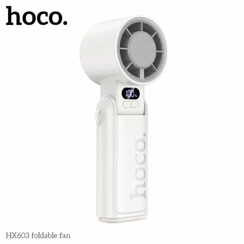 Picture of Hoco HX603 Ice Cool Dual Cooling Foldable Fan – 3600mAh Battery