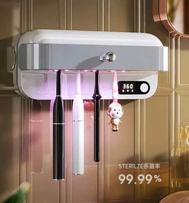 Picture of Yesido MC32 UV Sterilization Toothbrush Dryer Holder
