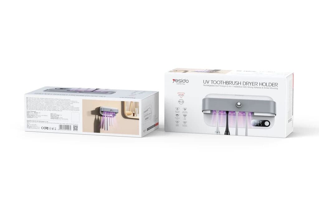 Picture of Yesido MC32 UV Sterilization Toothbrush Dryer Holder