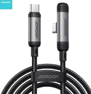 Picture of JOYROOM S-A56 EnjoyX Series 60W Type-C to Type-C 90 Degree Fast Charging 1.2m Cable