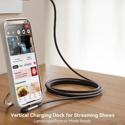 Picture of JOYROOM S-A56 EnjoyX Series 60W Type-C to Type-C 90 Degree Fast Charging 1.2m Cable