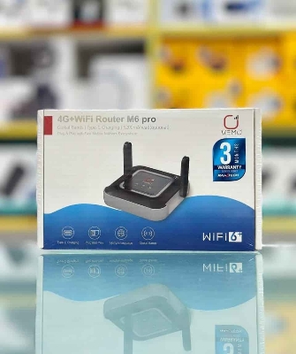 Picture of VEMO M6 Pro 300Mbps 4G LTE WiFi Router (5000mAh Battery)