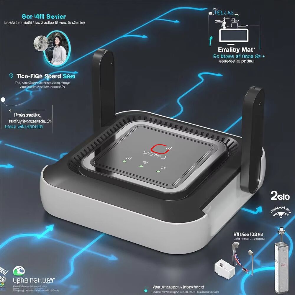 Picture of VEMO M6 Pro 300Mbps 4G LTE WiFi Router (5000mAh Battery)