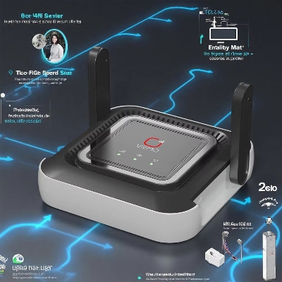 Picture of VEMO M6 Pro 300Mbps 4G LTE WiFi Router (5000mAh Battery)