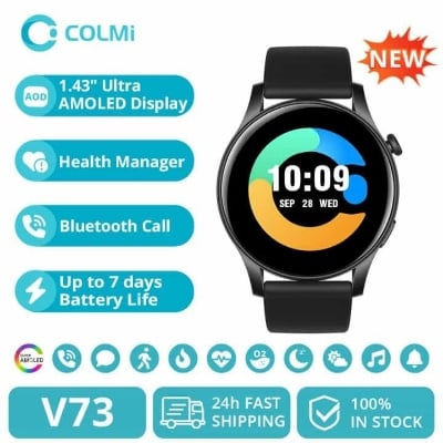 Picture of COLMI V73 Bluetooth Calling Smartwatch AMOLED Display
