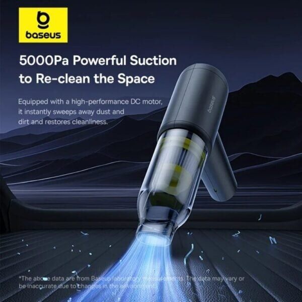 Picture of BASEUS AT 4-in-1 Multi-Function 5000Pa Powerful Suction Cordless Car Vacuum Cleaner