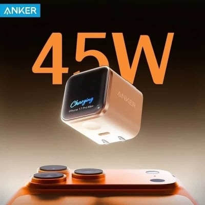Picture of Anker Nano 45W GaN Charger with Smart Display (A121D)