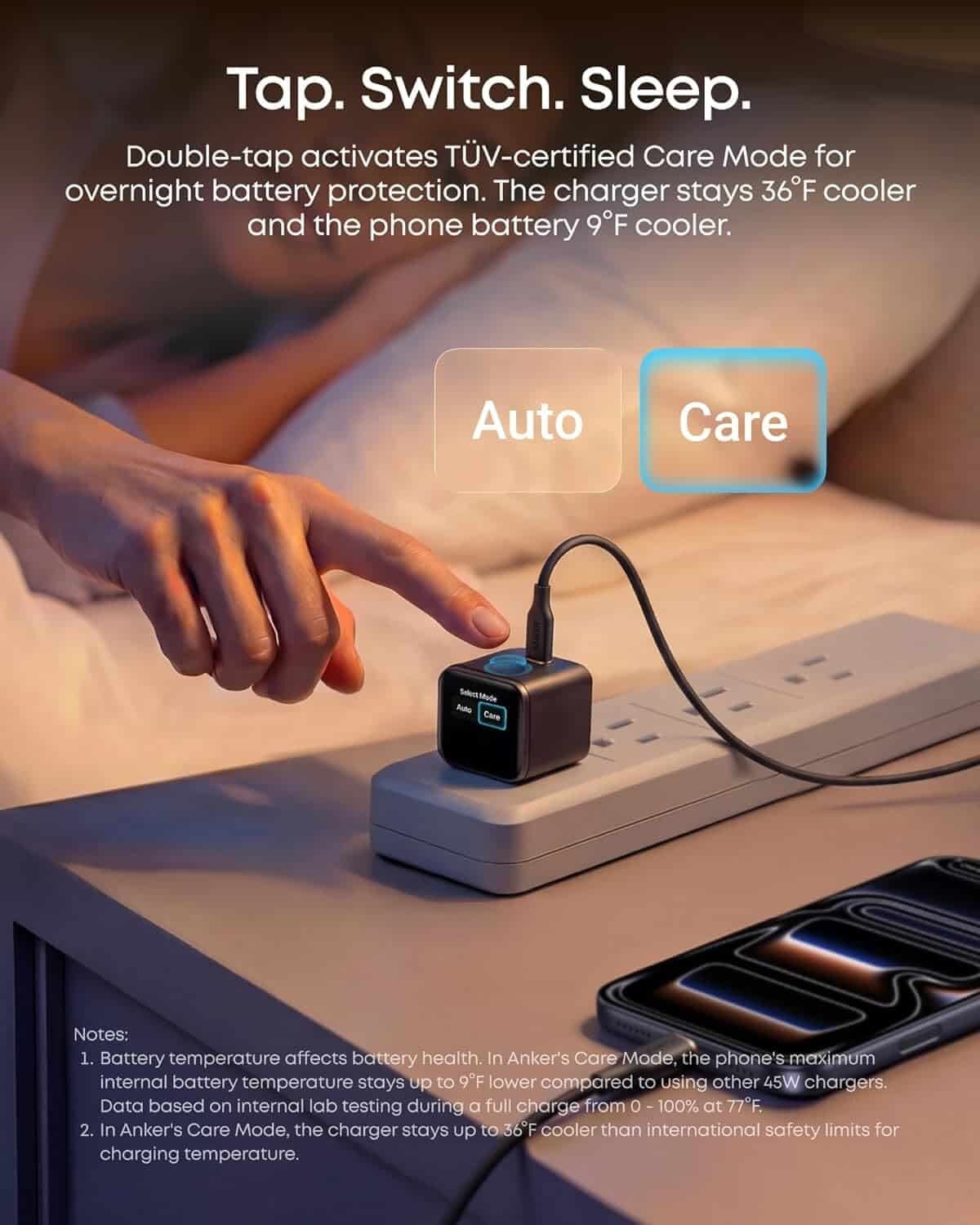 Picture of Anker Nano 45W GaN Charger with Smart Display (A121D)