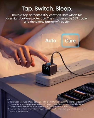 Picture of Anker Nano 45W GaN Charger with Smart Display (A121D)