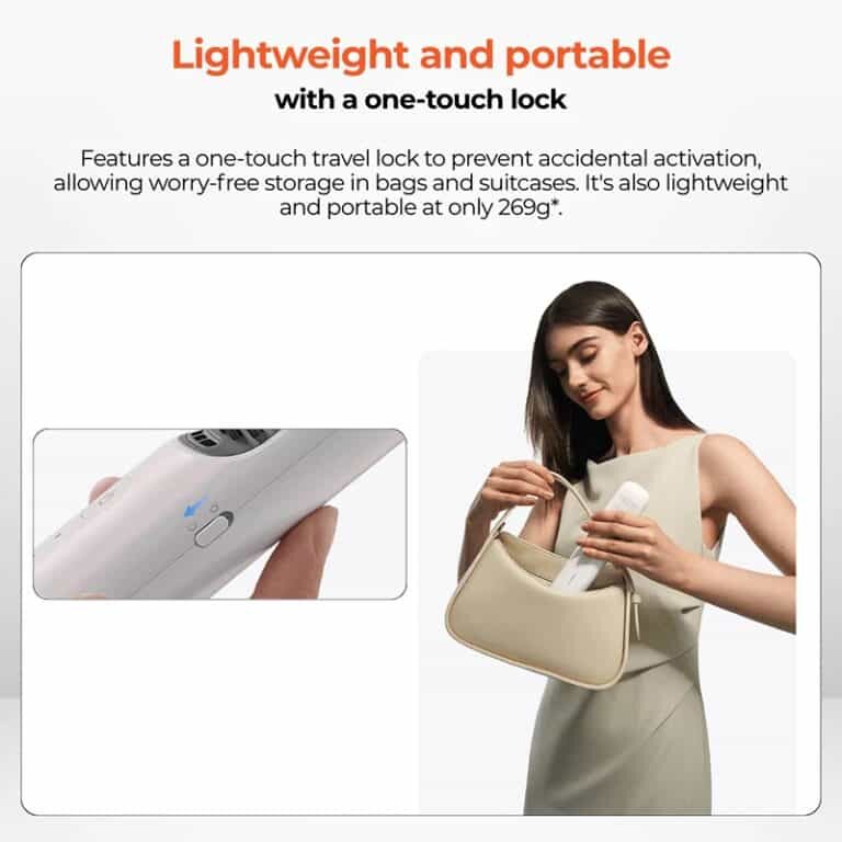 Picture of Xiaomi Cordless Hair Straightener Brush, Portable Cordless Design, Negative Ions, 3 Temperature Settings