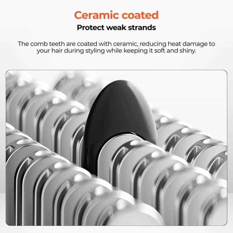 Picture of Xiaomi Cordless Hair Straightener Brush, Portable Cordless Design, Negative Ions, 3 Temperature Settings