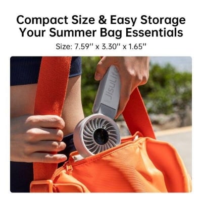 Picture of Jisulife Handheld Fan Life7 3in1 Portable Fan 3600mAh/5000mAh Battery
