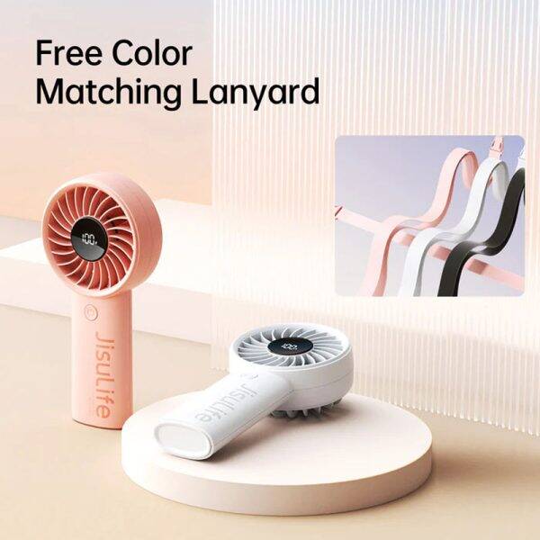 Picture of JisuLife Handheld Fan Life4 Turbo Fan 3600mAh/5000mAh 12-Blade with 17 Hours Battery
