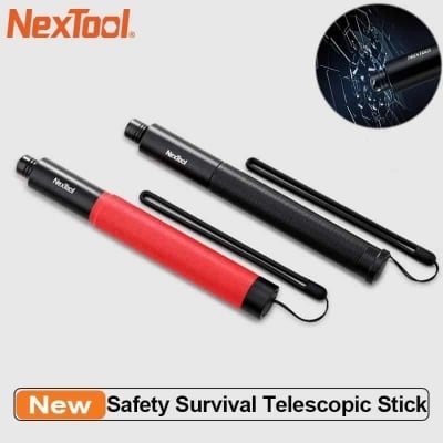 Picture of NexTool Portable Telescopic Self Defense Broken Window Baton Stick – KT520005